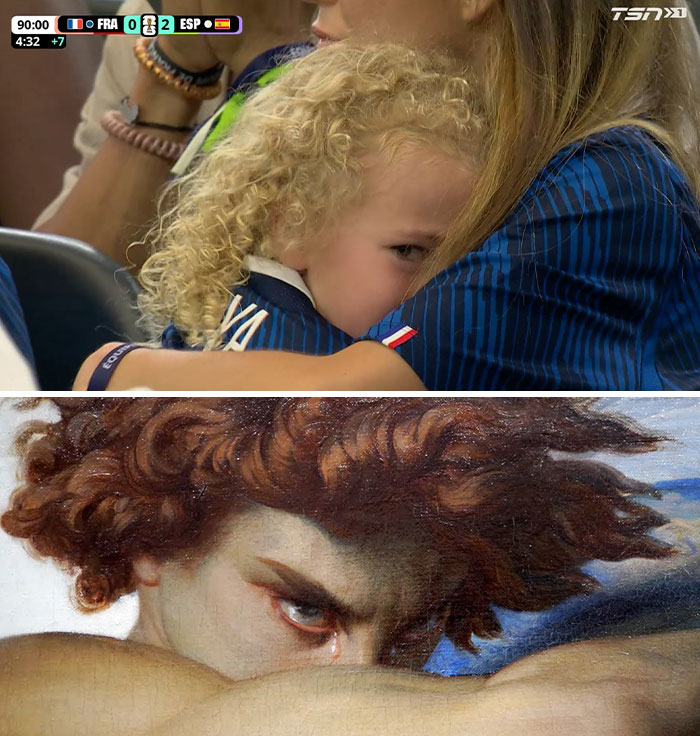 France Fan - Fallen Angel By Alexandre Cabanel