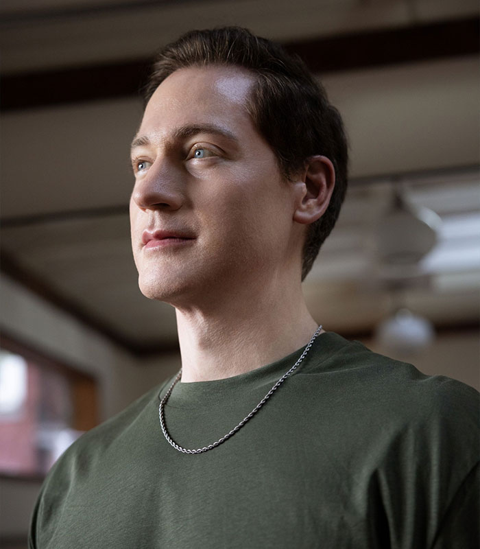 Biohacker Bryan Johnson, the multimillionaire, looks reflective while revealing he cloned himself as a baby. Biohacker Bryan Johnson, the multimillionaire, looks reflective while revealing he cloned himself as a baby.