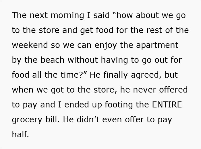 Woman Ends Things Before They Even Officially Start After One Trip With BF: “Lesson Learned” Woman Ends Things Before They Even Officially Start After One Trip With BF: “Lesson Learned”