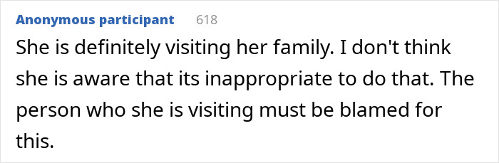 A comment from an anonymous participant about an entitled neighbor treating a man's garden like a free florist.