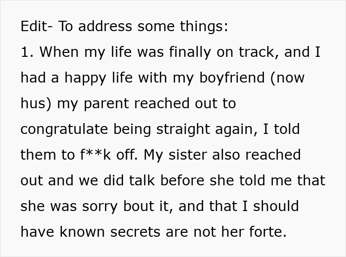 25YO Has No Babysitting Help For The Sis Who Outed Her To Their Family And Destroyed Her Teen Years 25YO Has No Babysitting Help For The Sis Who Outed Her To Their Family And Destroyed Her Teen Years