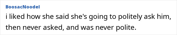Online comment from 'BoosacNoodel' about the Karen and the Hispanic window washer. Online comment from 'BoosacNoodel' about the Karen and the Hispanic window washer.