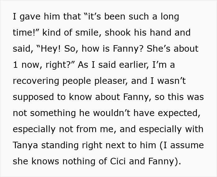The woman asks Joe about F***y, his secret kid, surprising him while his new GF Tanya is present. The woman asks Joe about F***y, his secret kid, surprising him while his new GF Tanya is present.