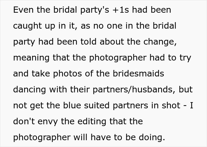 Bride Updates Website A Day Before The Wedding, Gets Upset People Ignored The New Rule Bride Updates Website A Day Before The Wedding, Gets Upset People Ignored The New Rule