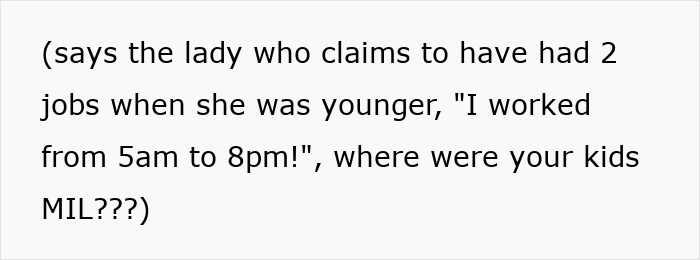 Text questioning the mother's past claims, highlighting the man's reasons for his shiny spine and decision to kick his mom out. Text questioning the mother's past claims, highlighting the man's reasons for his shiny spine and decision to kick his mom out.