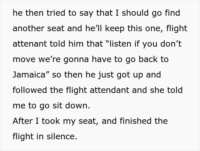 A flight attendant helps a child reclaim their window seat from a man trying to steal it on a flight. A flight attendant helps a child reclaim their window seat from a man trying to steal it on a flight.
