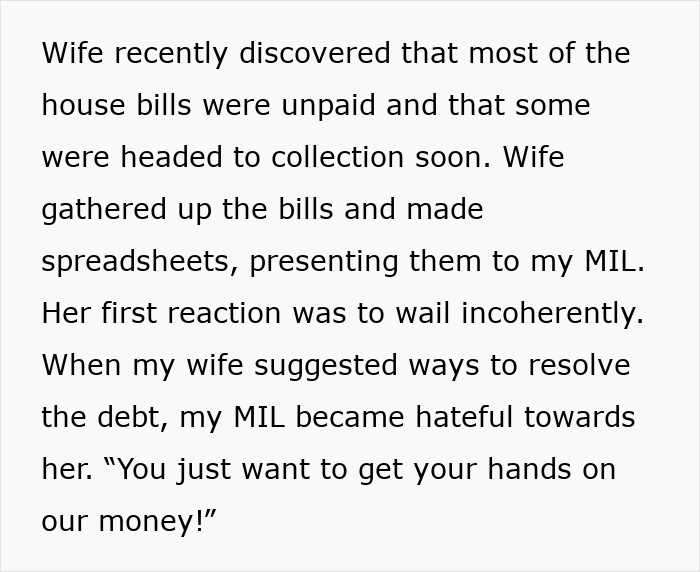 Guy goes after evil mom helping sis with 200K inheritance; sister has no clue about inheritance or evil mom Guy goes after evil mom helping sis with 200K inheritance; sister has no clue about inheritance or evil mom
