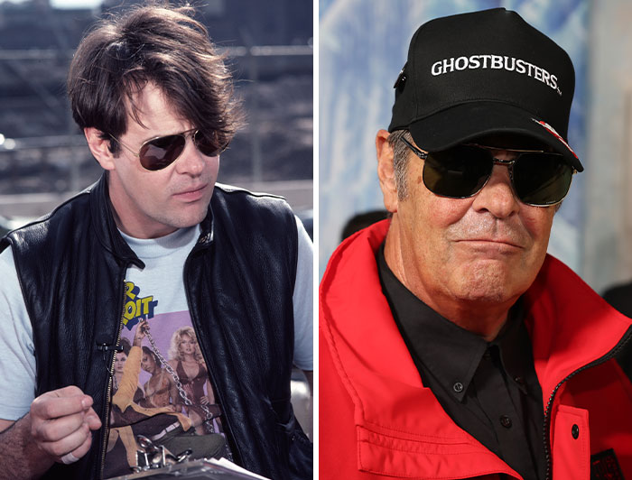 Actor Dan Aykroyd, diagnosed with Asperger's, revealing his journey from a younger age to a recent red carpet event.