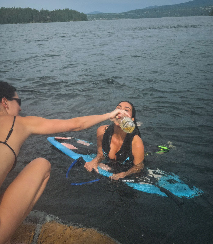 Kim Kardashian Sparks Backlash After Sharing "Lake Life" Photos Following Her Grandma's Passing: "No Soul" Kim Kardashian Sparks Backlash After Sharing "Lake Life" Photos Following Her Grandma's Passing: "No Soul"