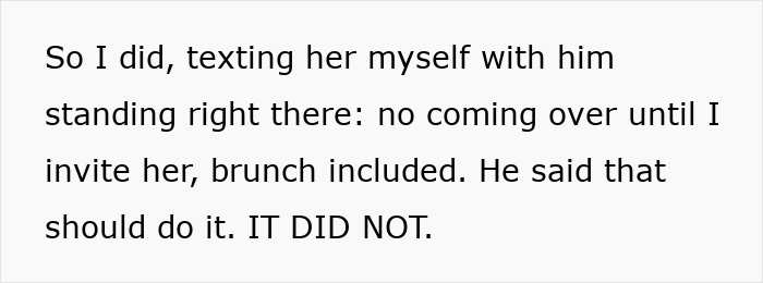 Wife Sets "Nobody Comes Over" Rule After Miscarriage, Hubby Thinks It Doesn't Apply To His Mommy Wife Sets "Nobody Comes Over" Rule After Miscarriage, Hubby Thinks It Doesn't Apply To His Mommy