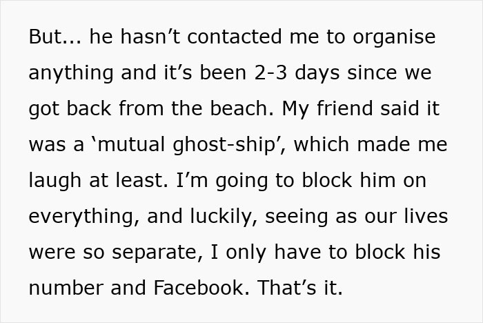 Woman Ends Things Before They Even Officially Start After One Trip With BF: “Lesson Learned” Woman Ends Things Before They Even Officially Start After One Trip With BF: “Lesson Learned”