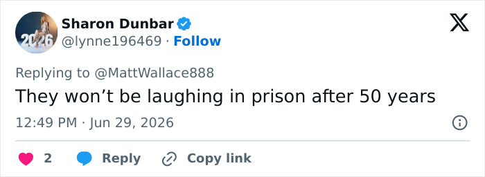 A social media comment predicting the fate of the smiling sisters after the brutal attack.
