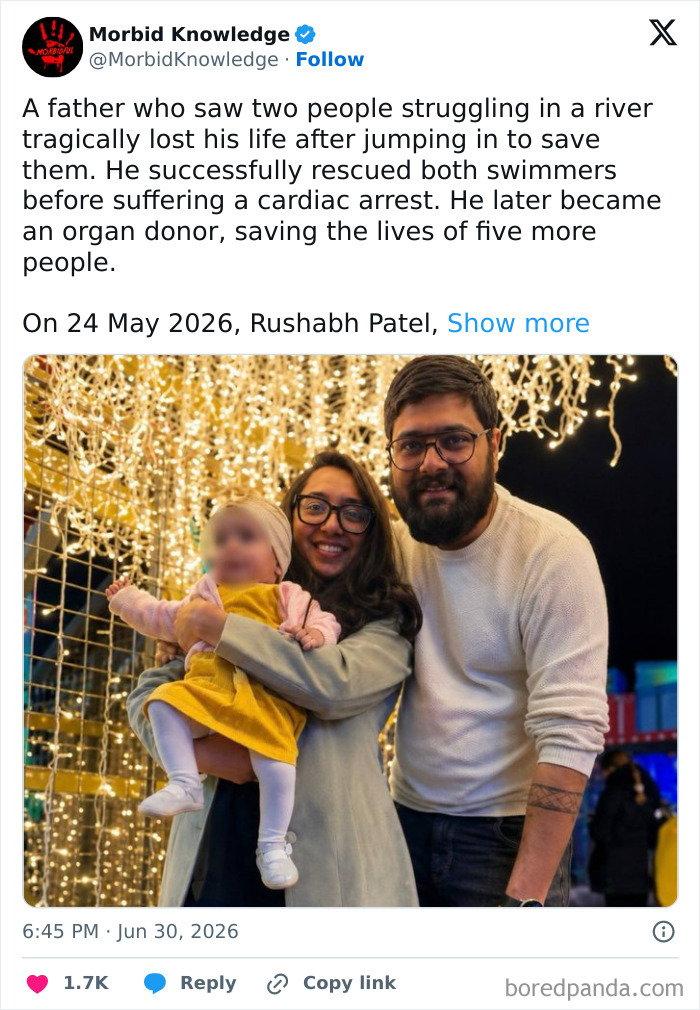 A family portrait showing a father, mother, and baby, illustrating sad stories and one of the worst days.