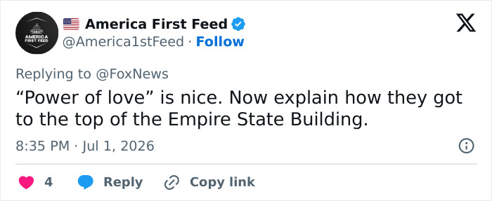 Empire State Building Daredevils Expose Security Lapse After Scaling 1,454-Foot Antenna To Hang "Cringe" Flag