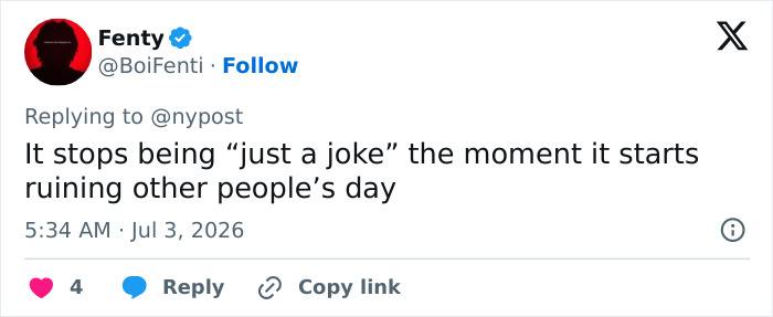 Screenshot of a tweet discussing the 14-year-old boy with a water toy terrorizing tourists. Screenshot of a tweet discussing the 14-year-old boy with a water toy terrorizing tourists.