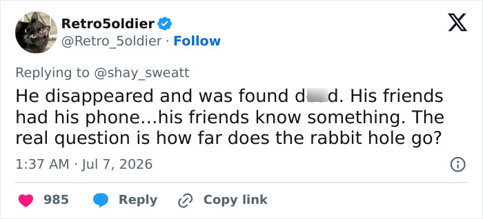 Videos of Nolan Wells last moments show a tweet about friends' reactions and racial tensions. Videos of Nolan Wells last moments show a tweet about friends' reactions and racial tensions.