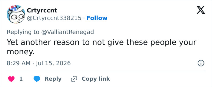 A tweet from Crtyrccnt advising against supporting Netflix due to the Gone With The Wind synopsis, aligning with the boycott. A tweet from Crtyrccnt advising against supporting Netflix due to the Gone With The Wind synopsis, aligning with the boycott.