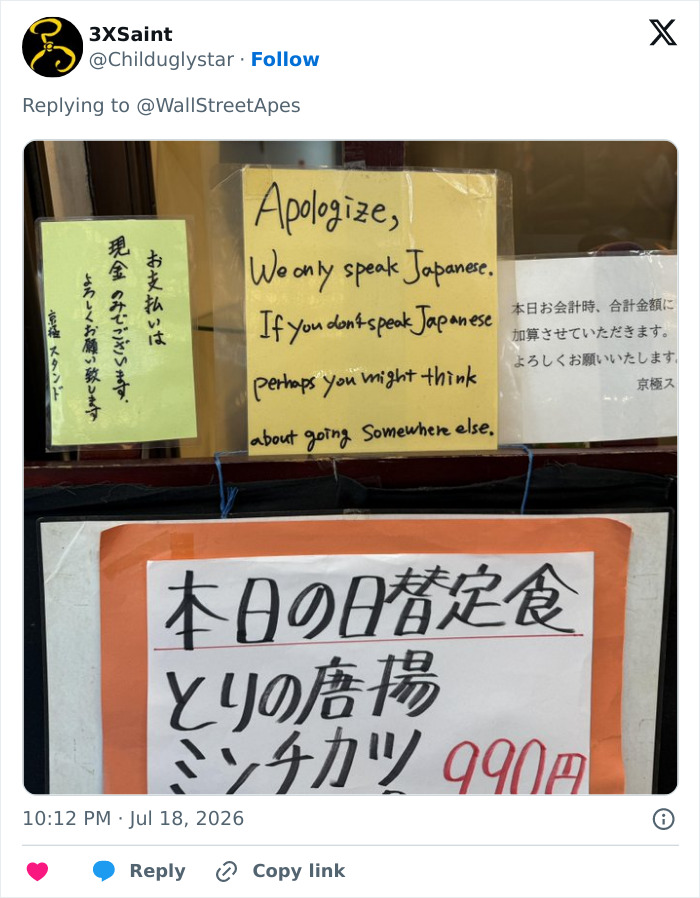 Simple McDonald's Sign Sparks Nationwide Debate About Language And Culture Simple McDonald's Sign Sparks Nationwide Debate About Language And Culture