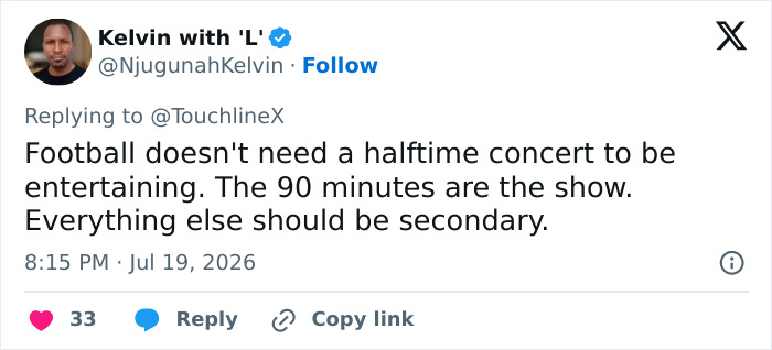 "Completely Unnecessary": FIFA’s Ambitious World Cup Halftime Show Leaves Fans Cringing "Completely Unnecessary": FIFA’s Ambitious World Cup Halftime Show Leaves Fans Cringing