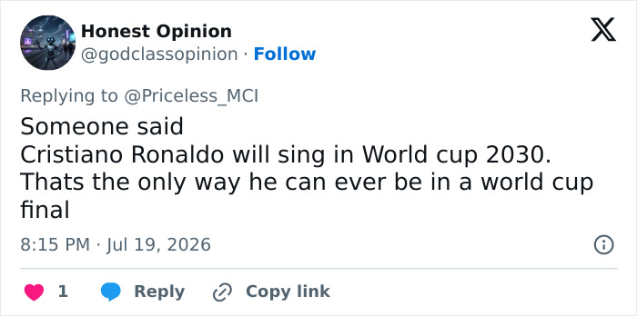 "Completely Unnecessary": FIFA’s Ambitious World Cup Halftime Show Leaves Fans Cringing "Completely Unnecessary": FIFA’s Ambitious World Cup Halftime Show Leaves Fans Cringing
