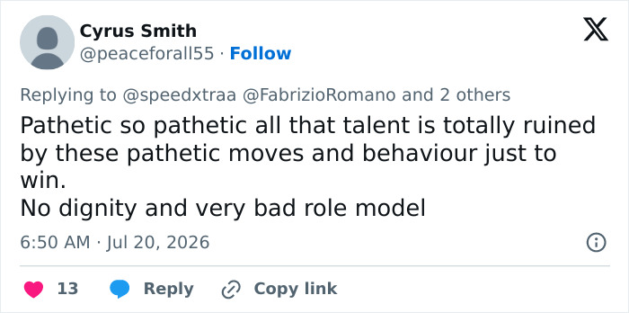 Fans turn on Lionel Messi for a shameful move during the World Cup Final, calling his behavior pathetic. Fans turn on Lionel Messi for a shameful move during the World Cup Final, calling his behavior pathetic.
