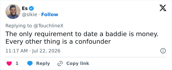 Screenshot of a tweet about dating requirements in relation to Lamine Yamal's girlfriend. Screenshot of a tweet about dating requirements in relation to Lamine Yamal's girlfriend.