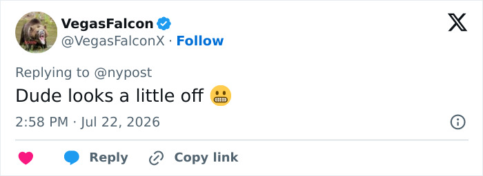 A social media post with a profile picture of a bear, commenting on a mime accused of terrorizing women. A social media post with a profile picture of a bear, commenting on a mime accused of terrorizing women.
