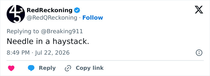 A Twitter post from RedReckoning about the Pan Am plane crash in 1952, commenting on the discovery. A Twitter post from RedReckoning about the Pan Am plane crash in 1952, commenting on the discovery.