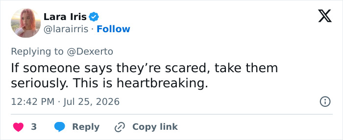 A social media post expressing sadness over an influencer's fatal attack, linked to the Netflix documentary trend. A social media post expressing sadness over an influencer's fatal attack, linked to the Netflix documentary trend.
