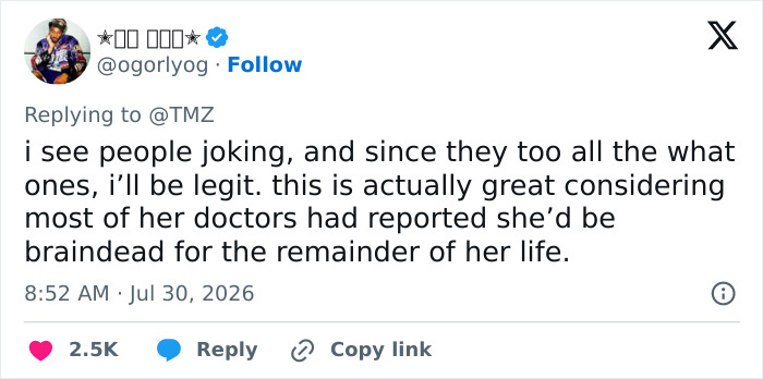 Adult star's mom gives heartbreaking health update after devastating tragedy left her permanently disabled. Twitter post detail. Adult star's mom gives heartbreaking health update after devastating tragedy left her permanently disabled. Twitter post detail.