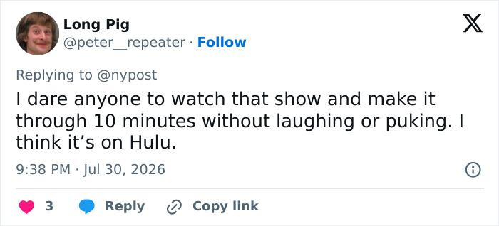 A social media post with a comment about Stassi Schroeder and SpongeBob comparisons after SI Swimsuit Runway.