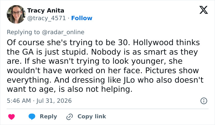 Shania Twain faces body shamers backlash, with a comment criticizing her sheer look and aging. Shania Twain faces body shamers backlash, with a comment criticizing her sheer look and aging.