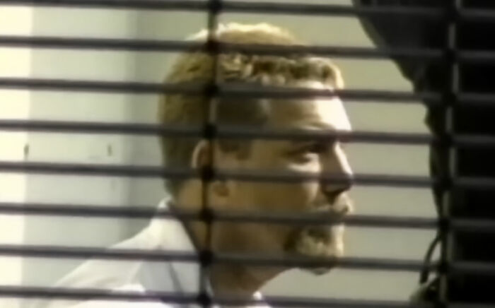 A blurry image of Scott Peterson, partially obscured by blinds, as new evidence could clear him in the Laci homicide. A blurry image of Scott Peterson, partially obscured by blinds, as new evidence could clear him in the Laci homicide.
