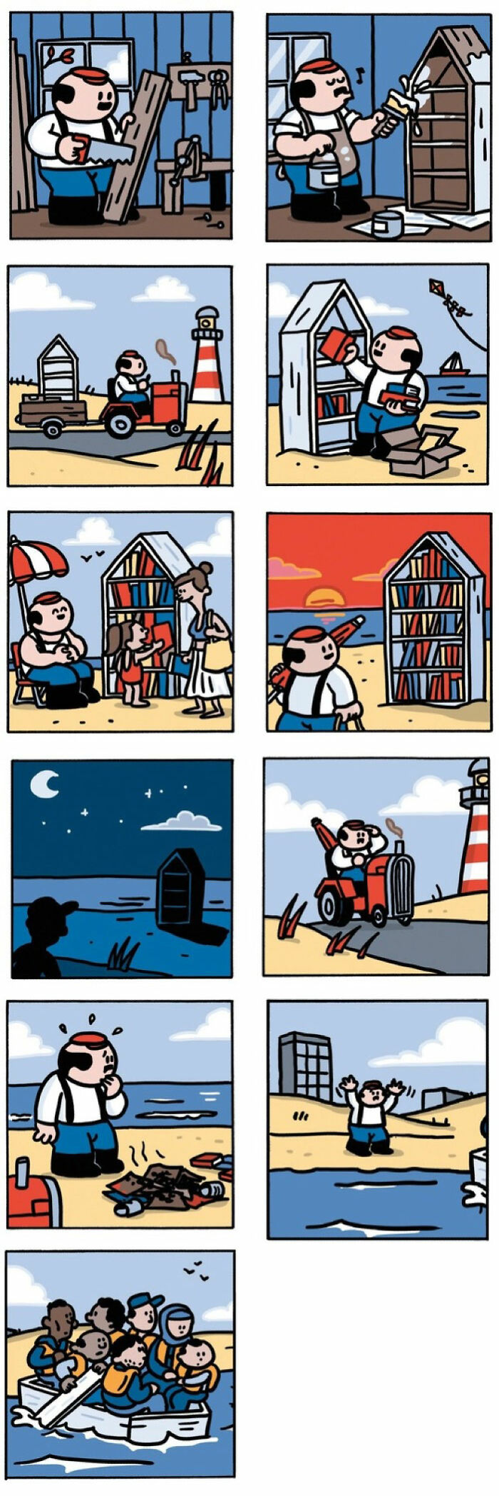 23 New Wordless Comics That Take A Very Dark Turn Just When You Least Expect It