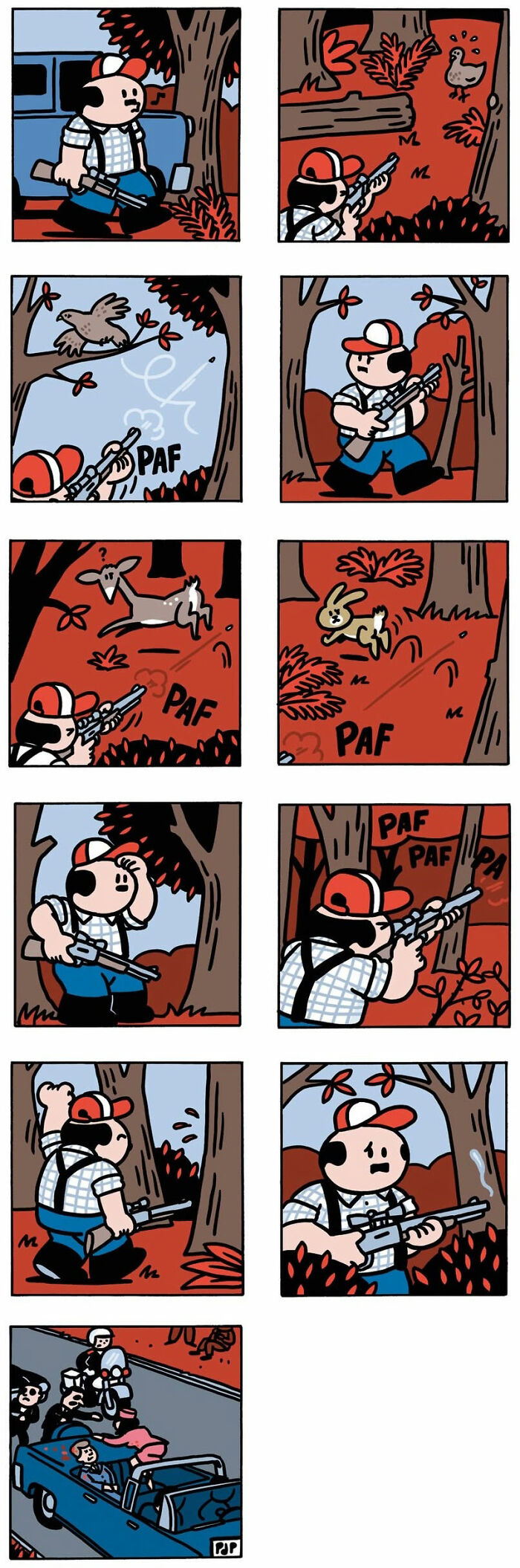 23 New Wordless Comics That Take A Very Dark Turn Just When You Least Expect It