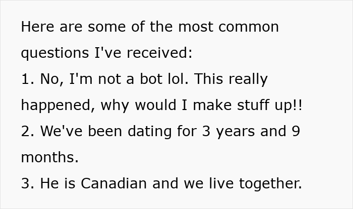 Common questions answered, including that the chopstick etiquette story is real, about a 3-year relationship. Common questions answered, including that the chopstick etiquette story is real, about a 3-year relationship.