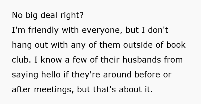 Husband Is Very Uncomfortable With The Books His Wife Reads During Book Club, Blames It All On One Person