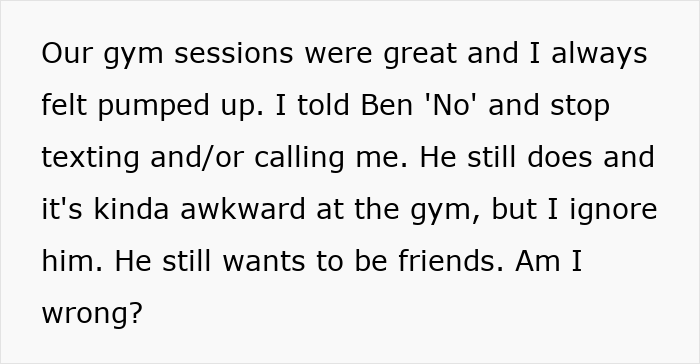 Guy Exposed As A Chronic Cheater, Can't Understand Why Gym Buddy Said Goodbye To Their Friendship Guy Exposed As A Chronic Cheater, Can't Understand Why Gym Buddy Said Goodbye To Their Friendship