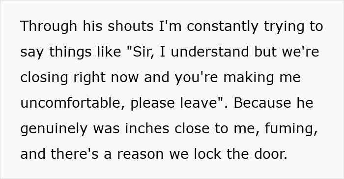 A 17YO slacks off at work and tells dad to ambush 19YO colleague over made-up bullying claims. The dad ambushes the 19YO colleague. A 17YO slacks off at work and tells dad to ambush 19YO colleague over made-up bullying claims. The dad ambushes the 19YO colleague.