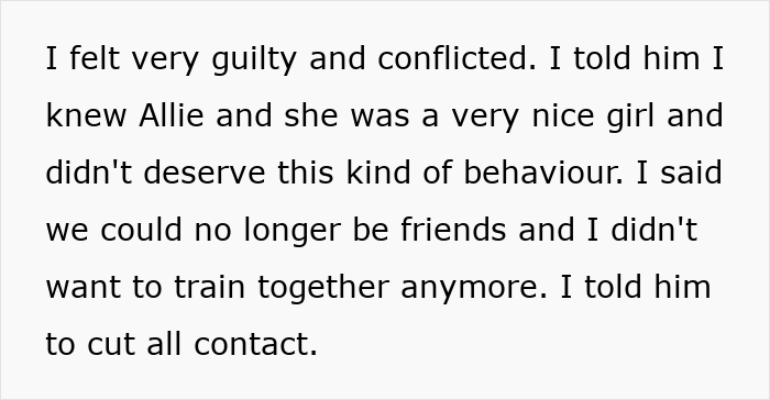 Guy Exposed As A Chronic Cheater, Can't Understand Why Gym Buddy Said Goodbye To Their Friendship Guy Exposed As A Chronic Cheater, Can't Understand Why Gym Buddy Said Goodbye To Their Friendship