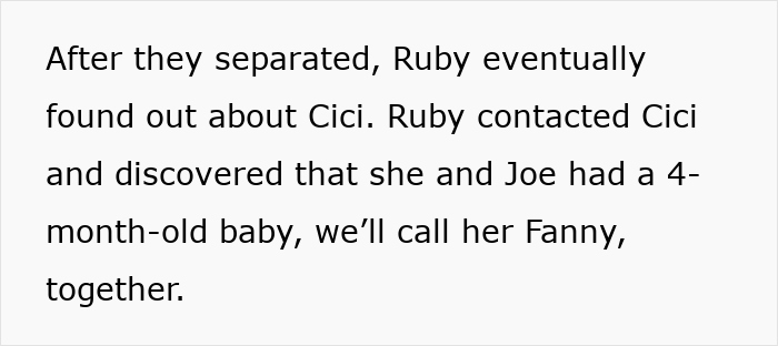 Ruby discovers the secret kid of the serial cheater after separation. Ruby discovers the secret kid of the serial cheater after separation.