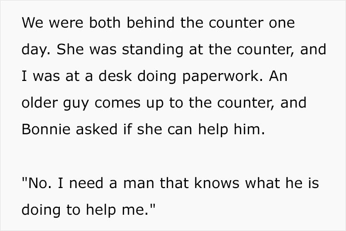 Customer Asks For A Man Instead, Gets A Lesson He Won't Forget Customer Asks For A Man Instead, Gets A Lesson He Won't Forget