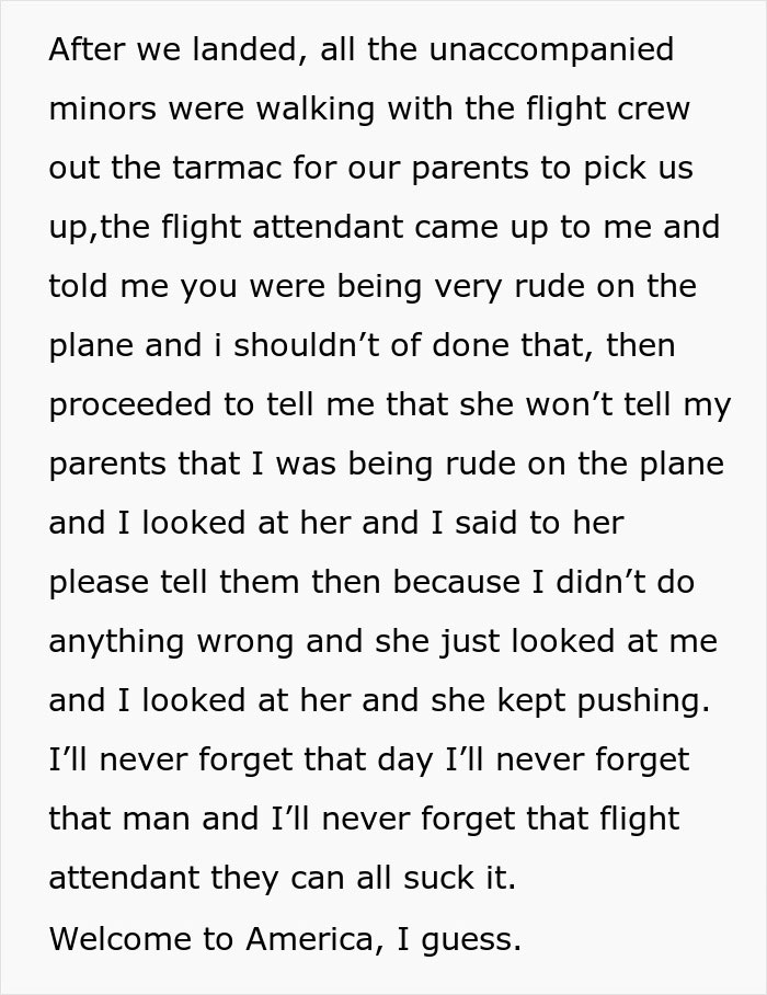 A flight attendant interacts with a child after a man tried to steal their window seat on a flight. A flight attendant interacts with a child after a man tried to steal their window seat on a flight.