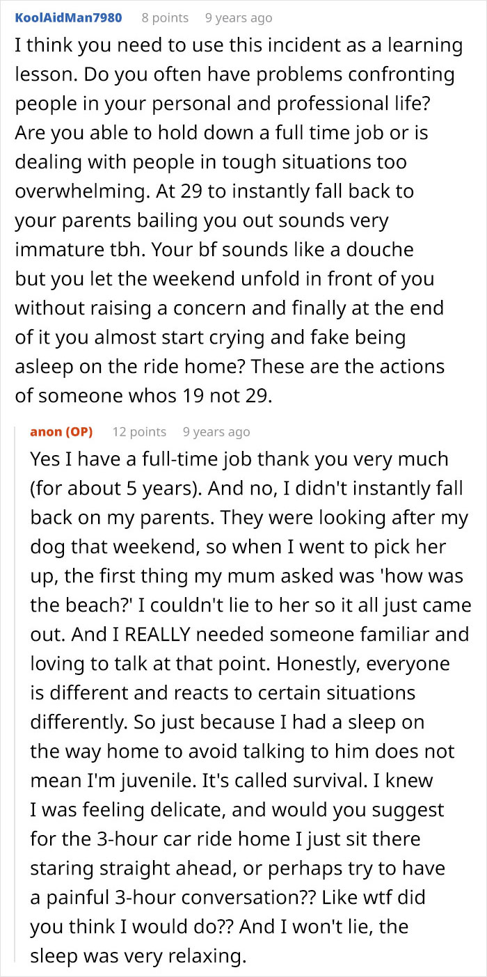 Woman Ends Things Before They Even Officially Start After One Trip With BF: “Lesson Learned” Woman Ends Things Before They Even Officially Start After One Trip With BF: “Lesson Learned”
