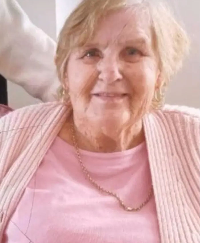 Elderly woman from an elderly couple who left a heartbreaking message for their daughter before escaping the care home. Elderly woman from an elderly couple who left a heartbreaking message for their daughter before escaping the care home.