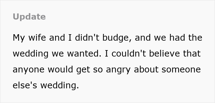 Fancy Wedding Venue Has An 'Adults Only' Rule, Guests Shamelessly Harass Bridal Couple Over It Fancy Wedding Venue Has An 'Adults Only' Rule, Guests Shamelessly Harass Bridal Couple Over It