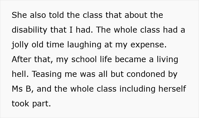Teacher encourages class to bully boy with Asperger’s, making his school life a living hell with constant teasing. Teacher encourages class to bully boy with Asperger’s, making his school life a living hell with constant teasing.