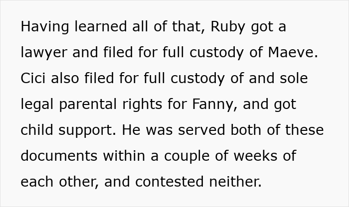 Ruby and Cici file for custody and child support for their secret kids from the serial cheater. Ruby and Cici file for custody and child support for their secret kids from the serial cheater.