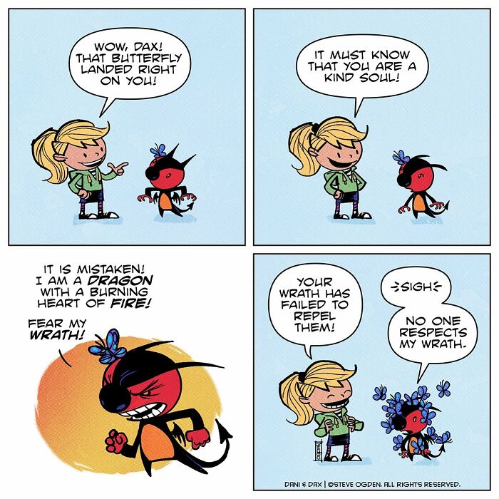 This Girl And Her Tiny "Dragon" Keep Turning Everyday Moments Into Clever And Heartwarming Comics (25 Pics)