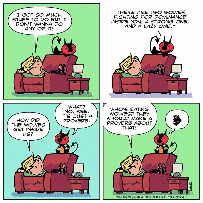 This Girl And Her Tiny "Dragon" Keep Turning Everyday Moments Into Clever And Heartwarming Comics (25 Pics)
